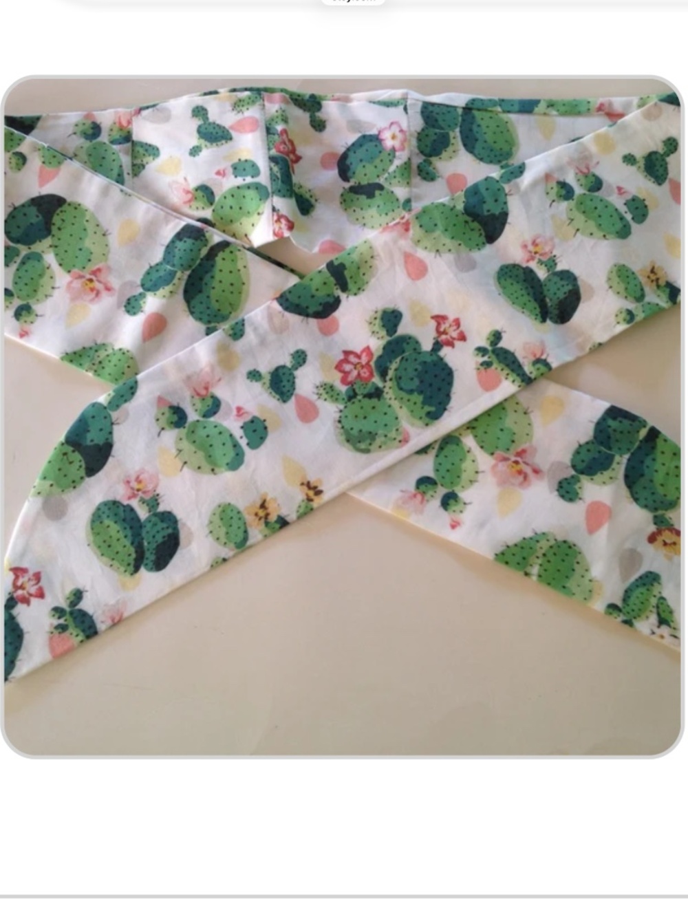 Cactus Desert Dolly Head Scarf - Hair Accessory
